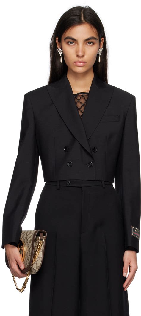 gucci blazer buttons|Gucci blazer for women.